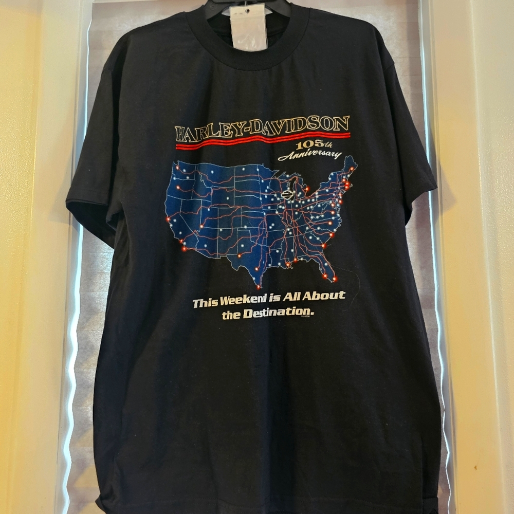 Harley-Davidson 105th Anniversary T-Shirt Large